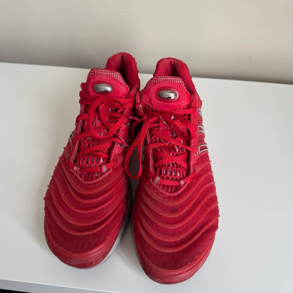 Adidas Climacool Red Athletic Sneakers